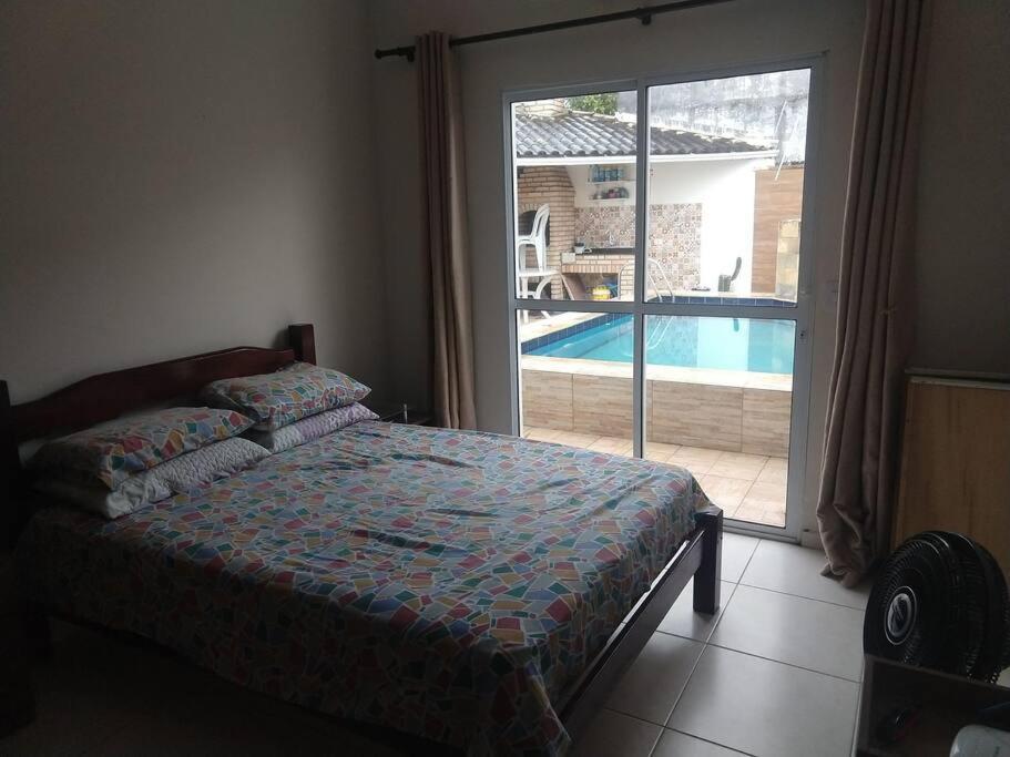 Casa Em Itanhaem Com 2 Quartos Garagem P 2 Carros, Churrasqueira, Piscina 200 M Da Praia Itanhaém Exterior foto